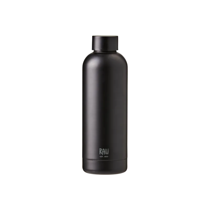 Raw To Go termoflaske 500 ml - Matte Black
