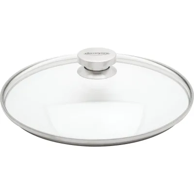 Demeyere Specialties Glaslåg med stålknop, Ø 28 cm.