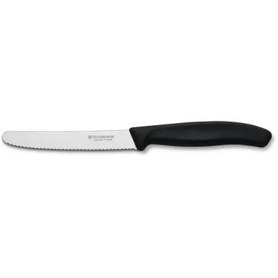 Victorinox Tomat- og pølsekniv 11 cm, sort