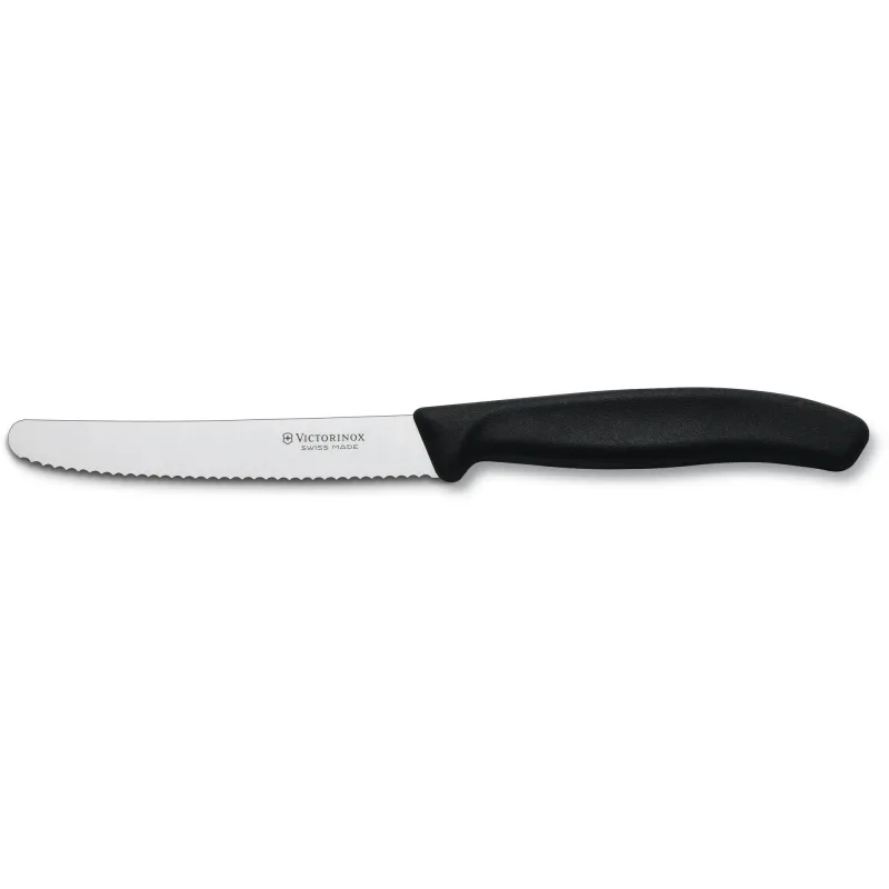 Victorinox Tomat- og pølsekniv 11 cm, sort