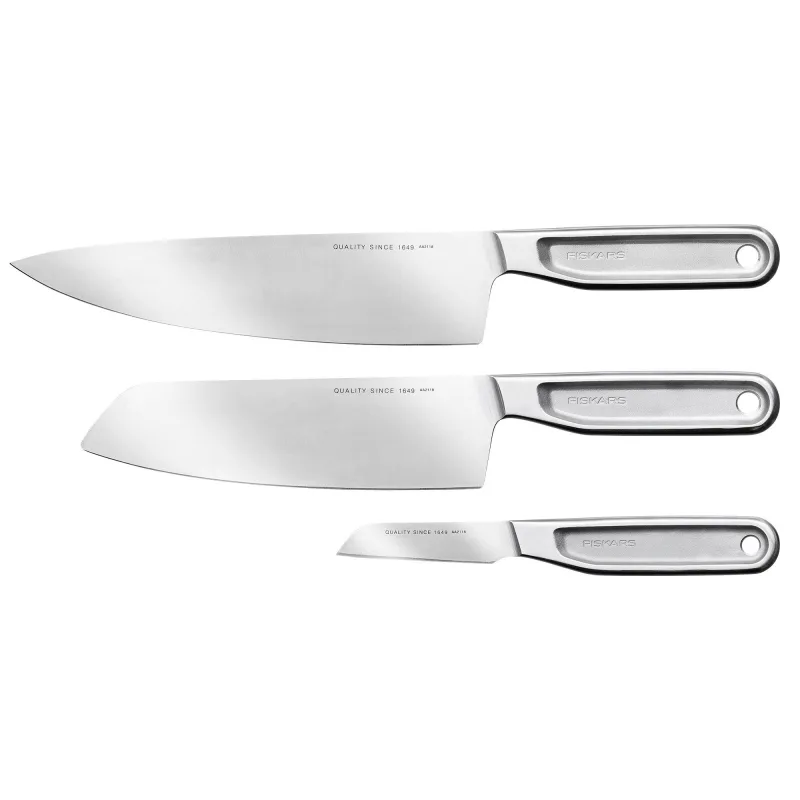 Fiskars Knivssæt All Steel 3-Dele