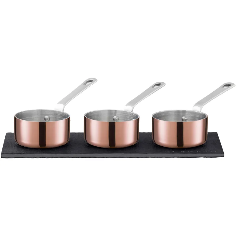 Samuel groves Scanpan Minikasserolle Sæt 3 Dele 6 cm