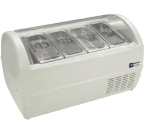 Diamond isdisk 4-8 iskantiner hvid 925x505x550mm