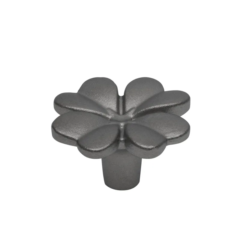 Mareld metalknop - firkløver