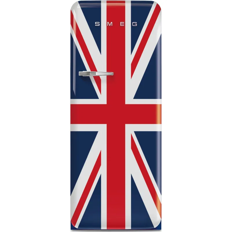 Smeg FAB28RDUJ6 Køleskab Med Fryser 153cm Højrehængt Union Jack