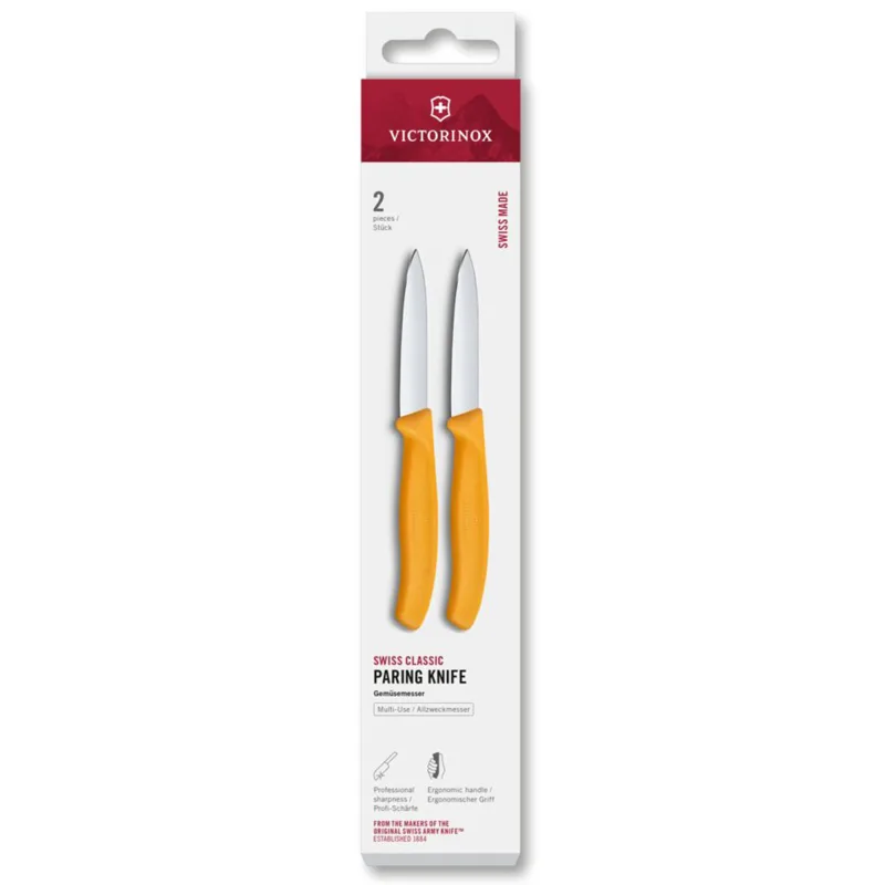 Victorinox Swiss Classic urtekniv 2 stk, gul