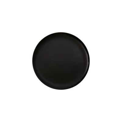 Raw frokosttallerken 23 cm - Titanium Black