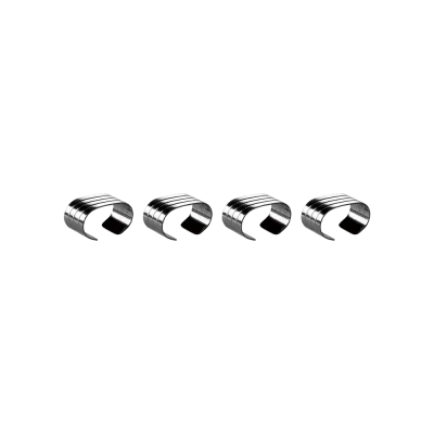 Groovy servietring 4 stk