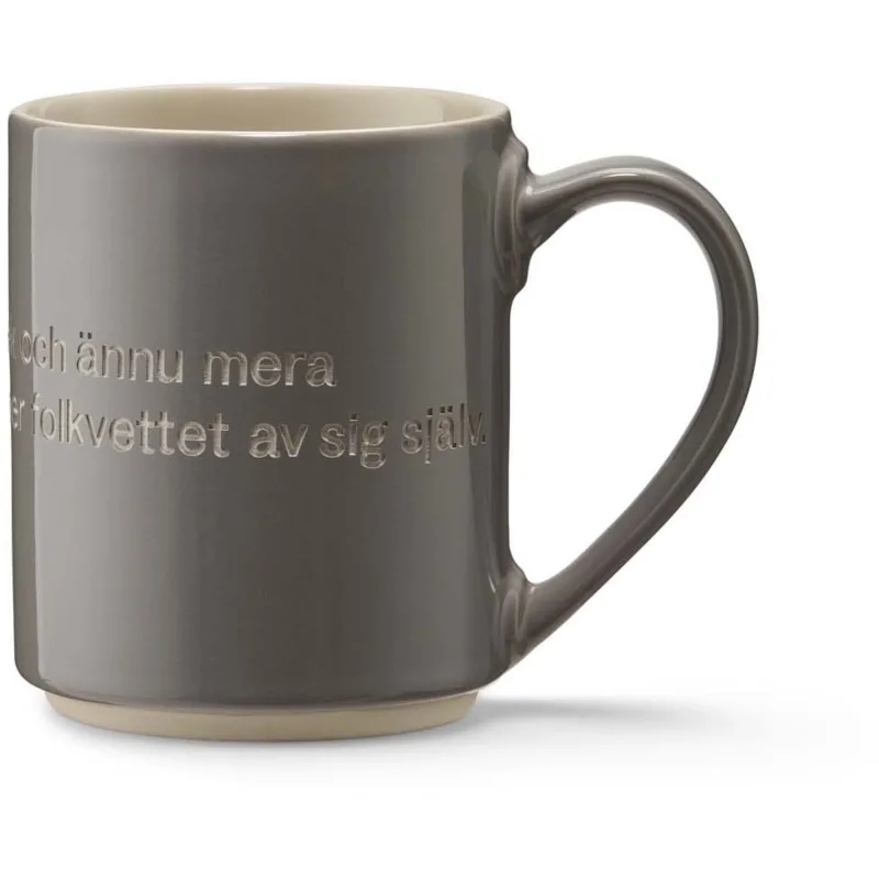 Design house stockholm Astrid Lindgren mugg, Ge barnen kärlek