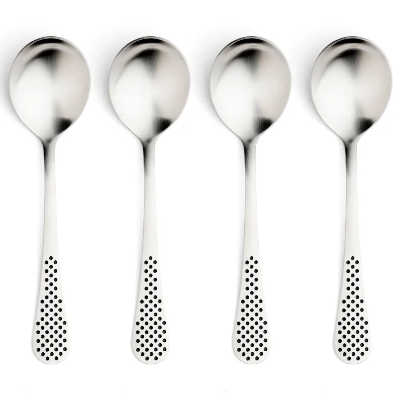 Global Suppeske 18,4 cm, rustfrit stål, 4 stk.