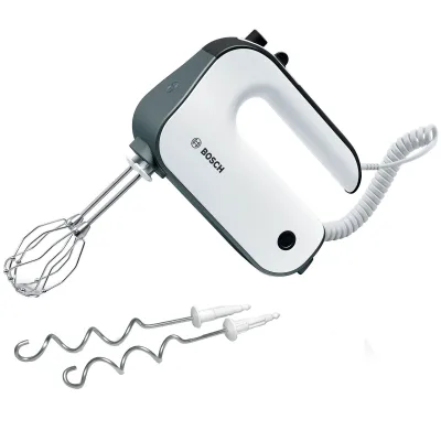 Bosch MFQ4 Styline håndmixer, hvid/sølv