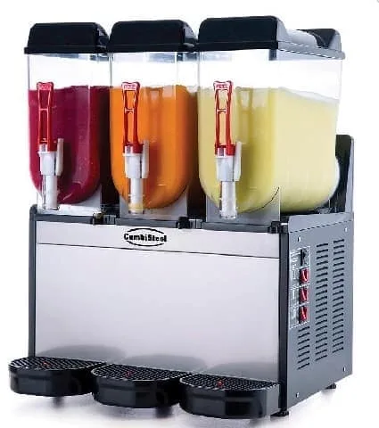Slush-ice maskine 3x12 liter Combisteel
