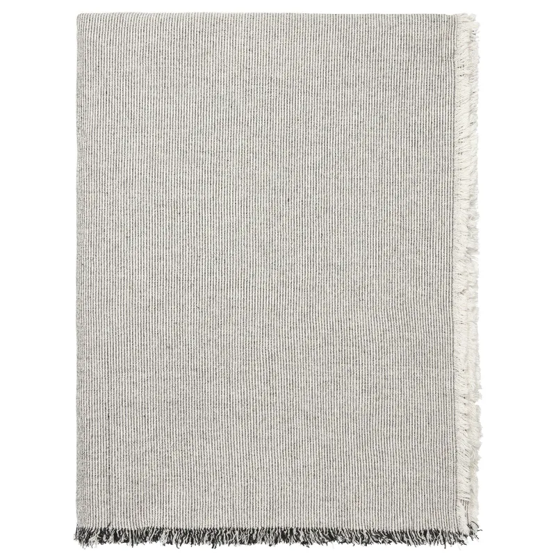 Broste Elouise dug 300 x 160 cm, black/offwhite