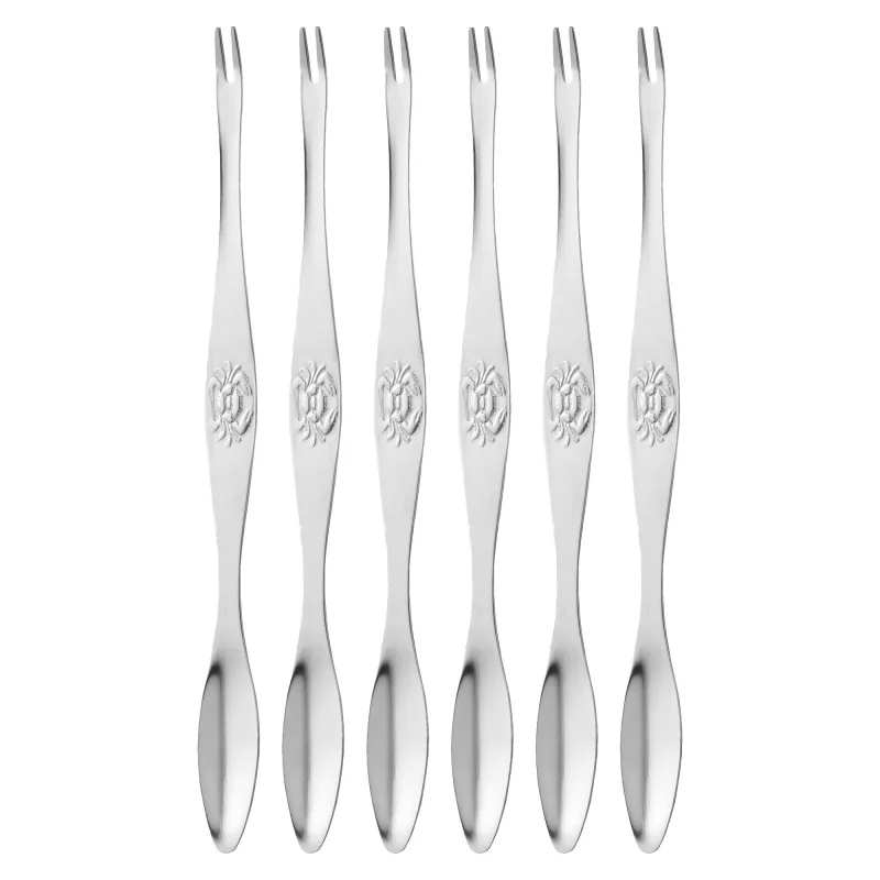 Dorre Skai skaldyrsgaffel 18,5 cm, rustfrit stål
