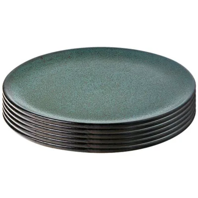 Aida RAW Middagstallerken Northen Green 28 cm 6 stk.