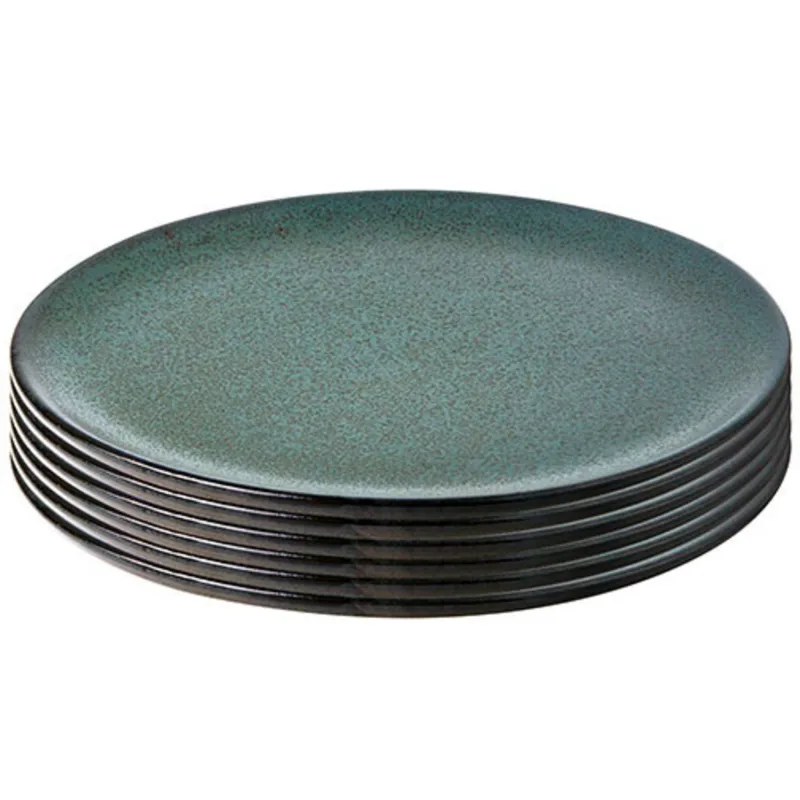 Aida RAW Middagstallerken Northen Green 28 cm 6 stk.