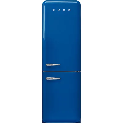 Smeg FAB32RBE6 Køleskab/Fryser 197cm Højrehængt Blå