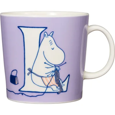 Moomin arabia ABC Mumin krus 0,4 liter, L