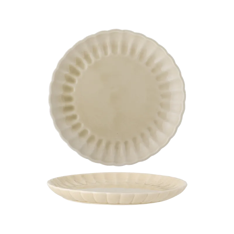 Latina tallerken 27 cm - Natur