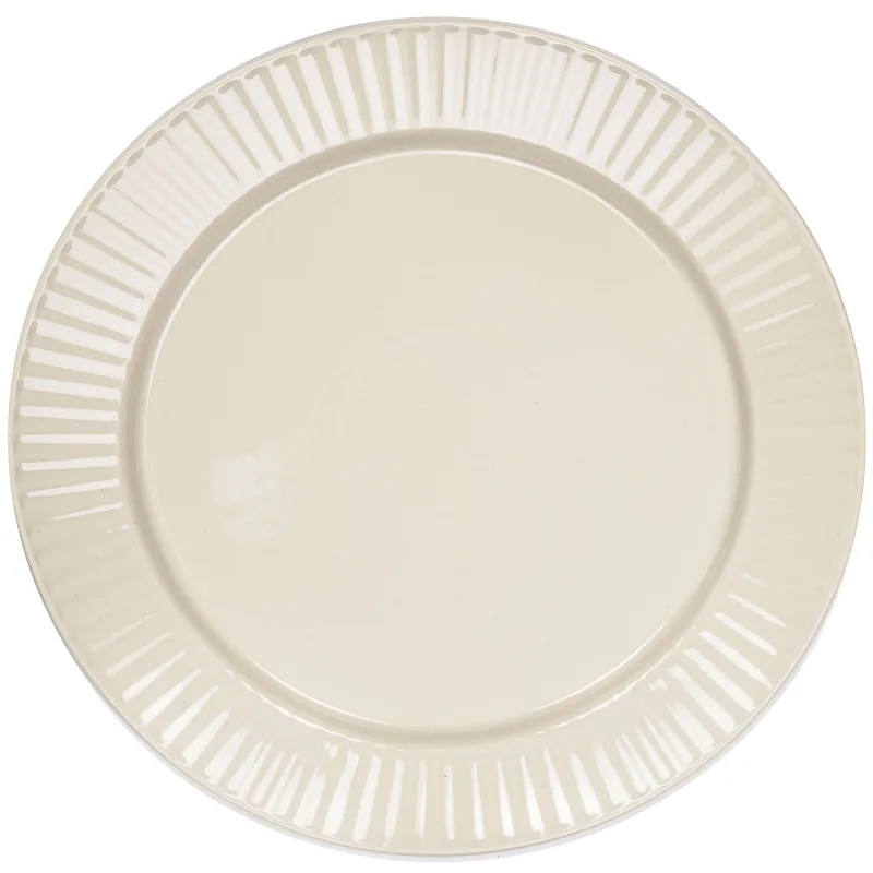 Sagaform Coffee & More tallerken 27,5 cm, beige