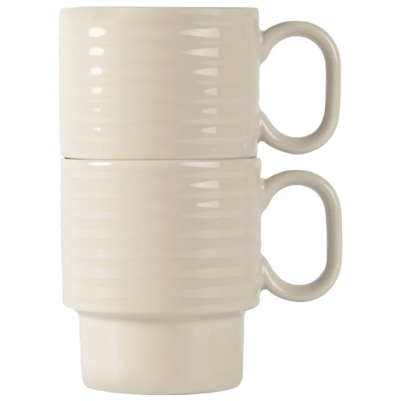 Sagaform Coffee & More kaffekop 2-pak, beige