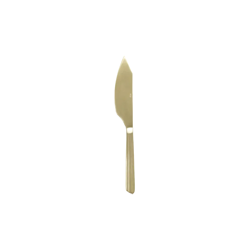 Raw lagkagekniv - Champagne guld