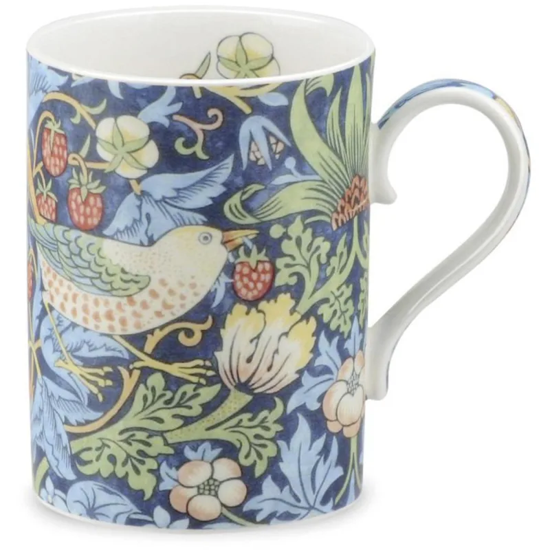Spode Jordbær tyv indigo krus