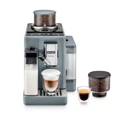 Delonghi Rivelia EXAM440.55.G Helautomatisk kaffemaskine, grå