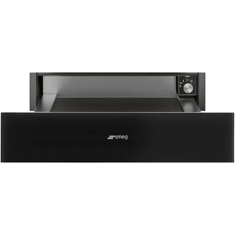 Smeg CPR115B3 Linea varmeskuffe, sort