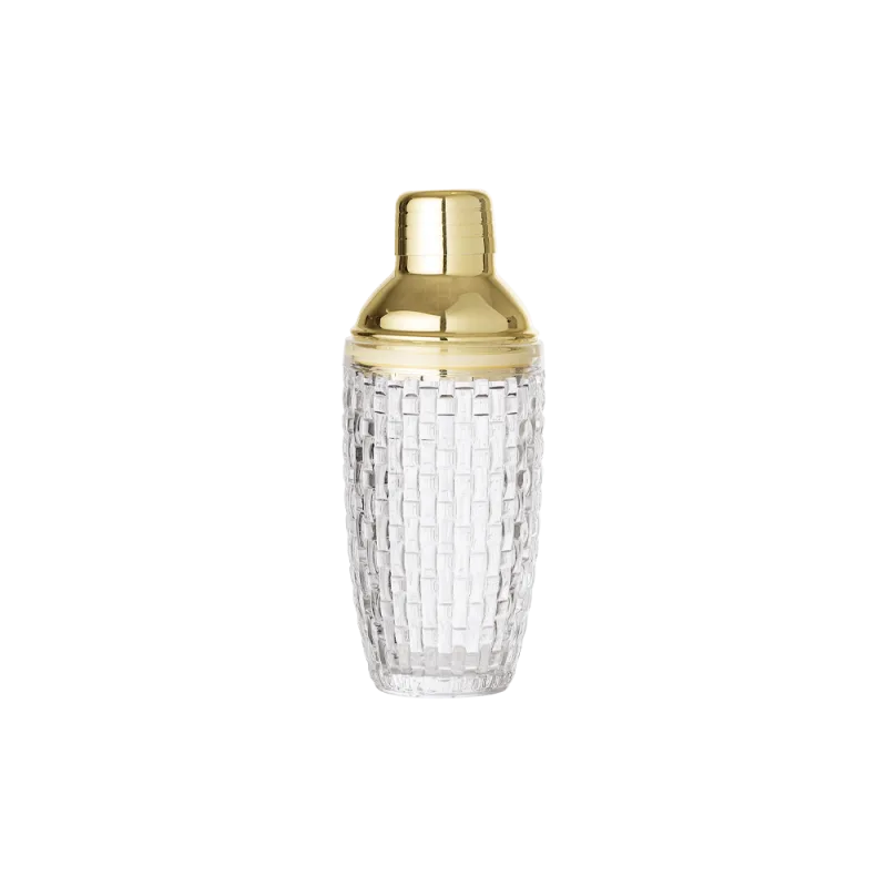Cocktail shaker i glas