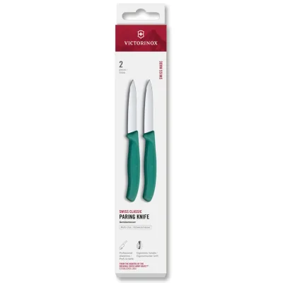 Victorinox Swiss Classic urtekniv 2 stk, grøn