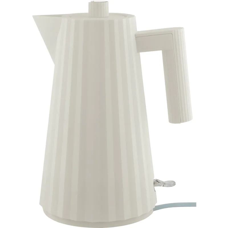 Alessi MDL06 Plissé elkedel 1,7 liter, hvid