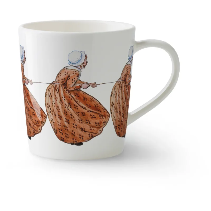 Design house stockholm Elsa Beskow, Aunt Brown Krus med hank