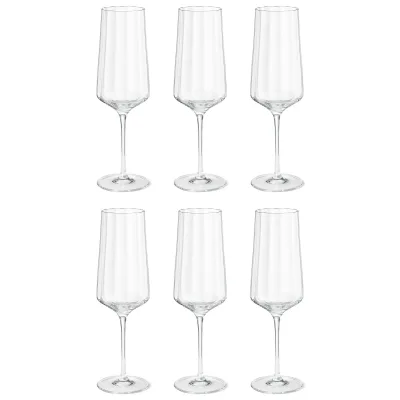 Georg jensen Bernadotte champagneglas flute, 27 cl, 6 stk