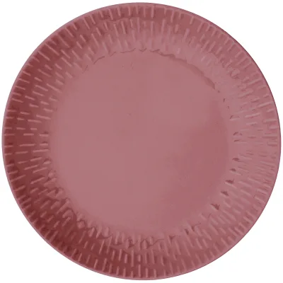 Aida Confetti tallerken 24 cm, bordeaux