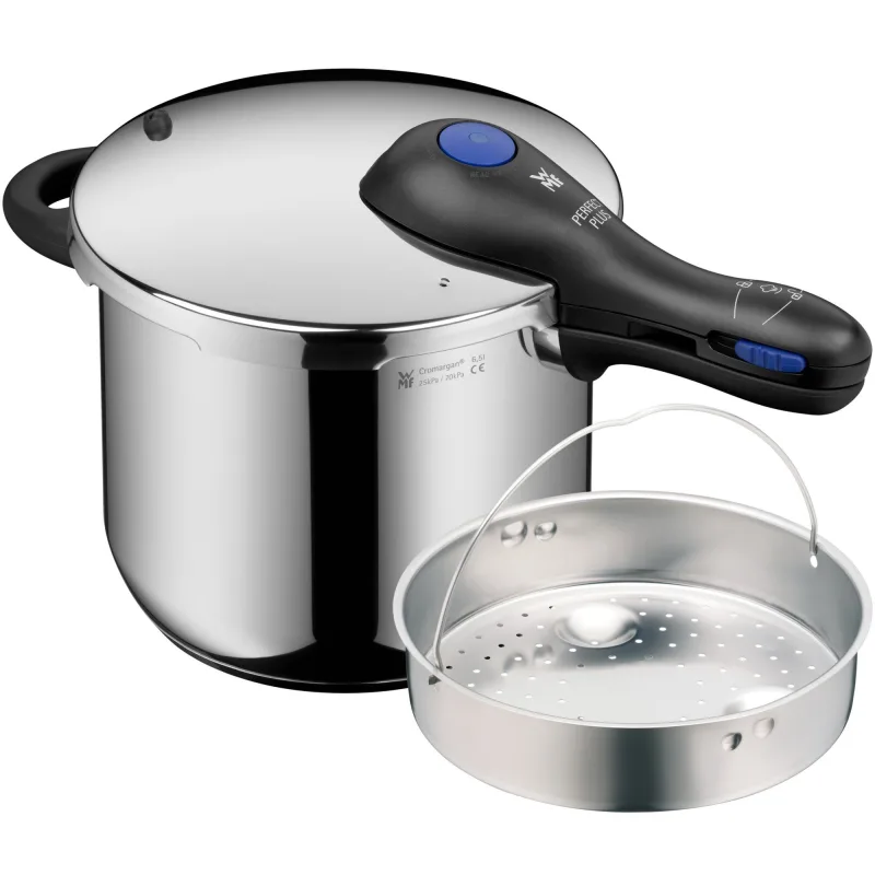 Wmf Perfect Plus trykkoger med dampindsats 6,5 liter