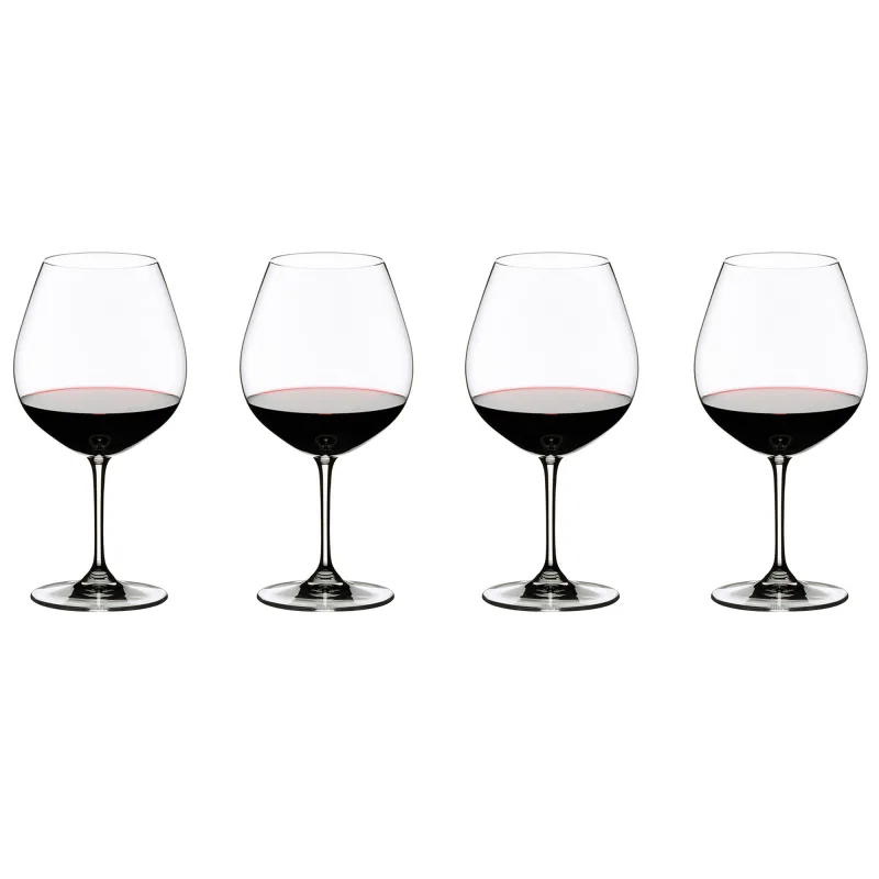 Riedel Vinum Pinot Noir 270-års jubilæum rødvinsglas, 4 stk.