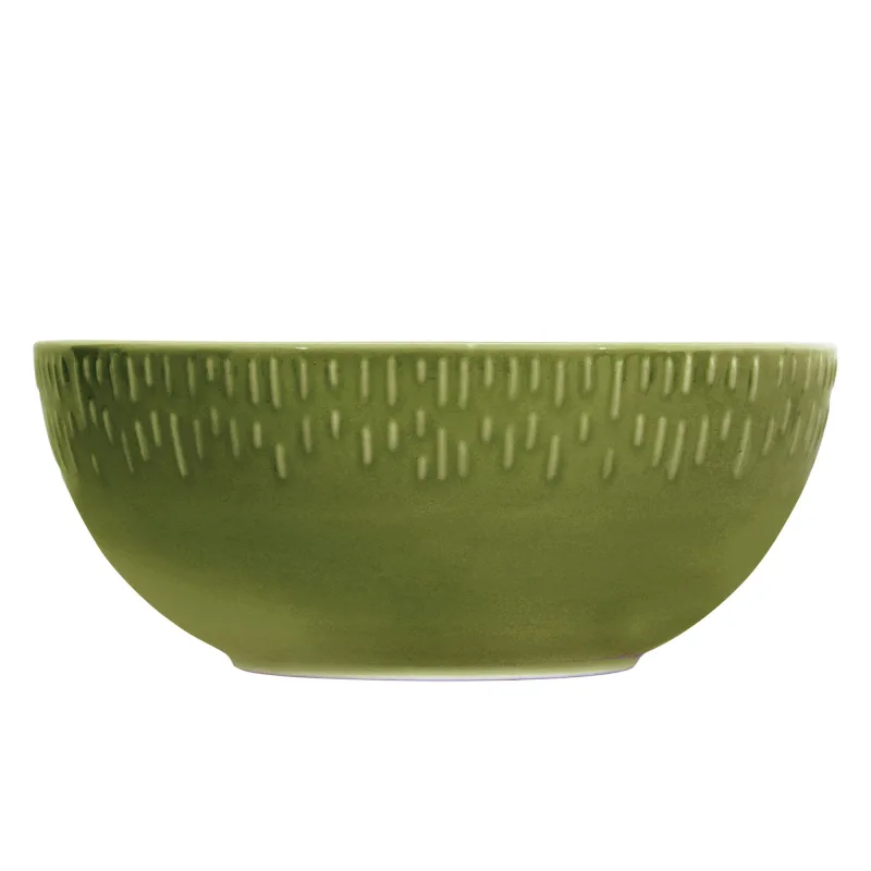 Aida Confetti salatskål 23 cm, olive