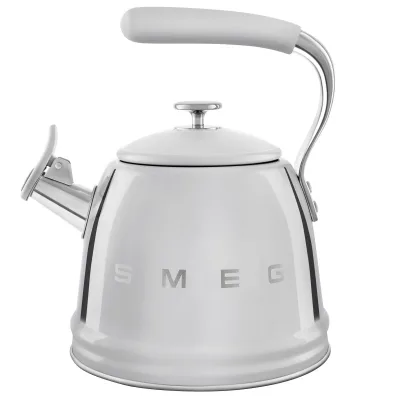 Smeg Vandkedel med fløjte 2,3 liter, krom