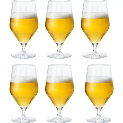 Georg jensen Bernadotte Ølglas 45 cl 6 stk.