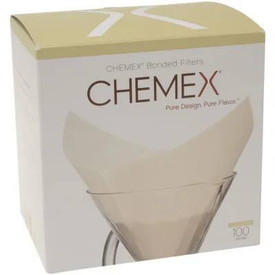 Chemex FS-100 kaffefilter (10 kopper), 100 stk.