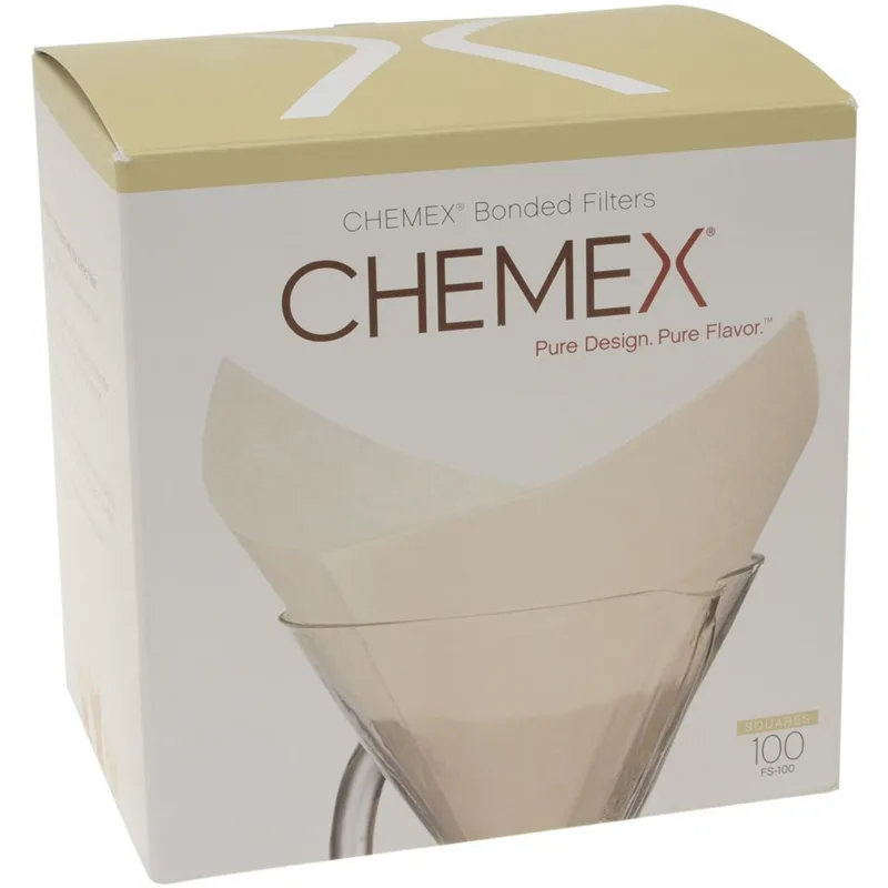Chemex FS-100 kaffefilter (10 kopper), 100 stk.