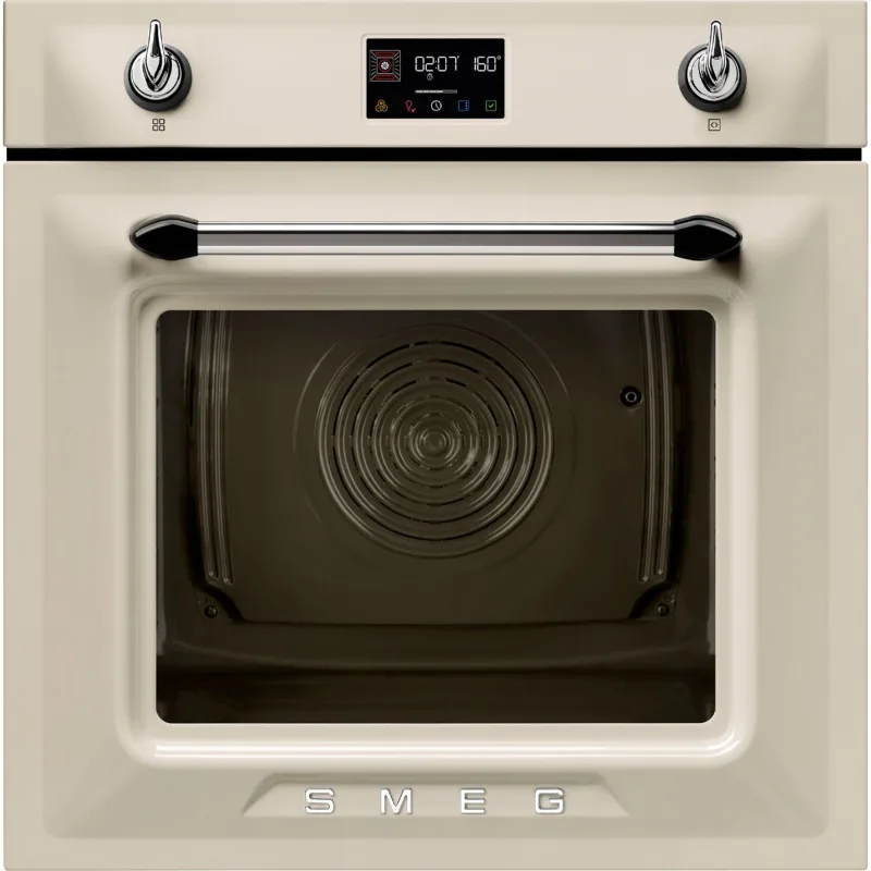 Smeg SOP6902S2P indbygningsovn 68 liter, creme