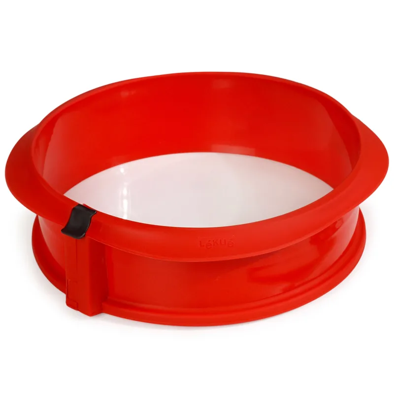 Lékué Springform med fad Ø23 cm, rød
