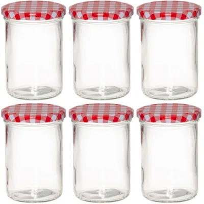 Marjukka Syltetøjsglas 440 ml 6-pak