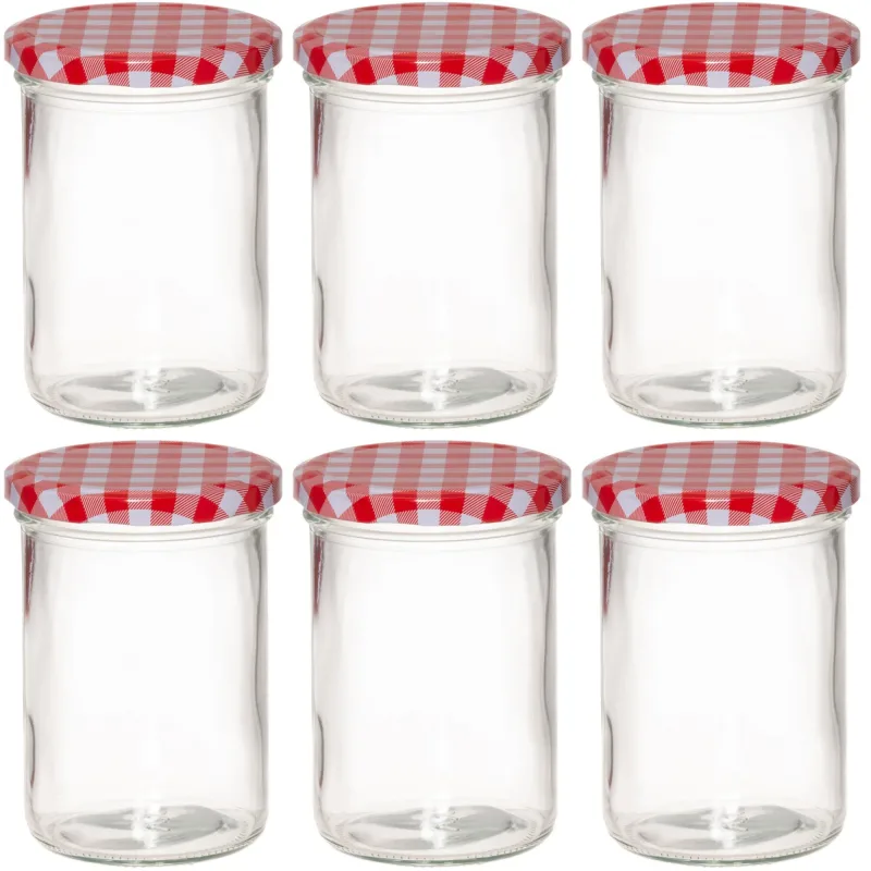 Marjukka Syltetøjsglas 440 ml 6-pak
