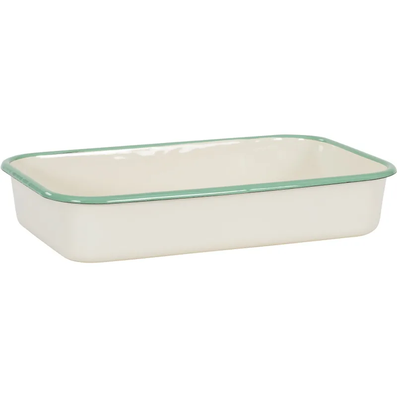 Kockums jernverk Ovnfast fad 30x20 cm. Creme
