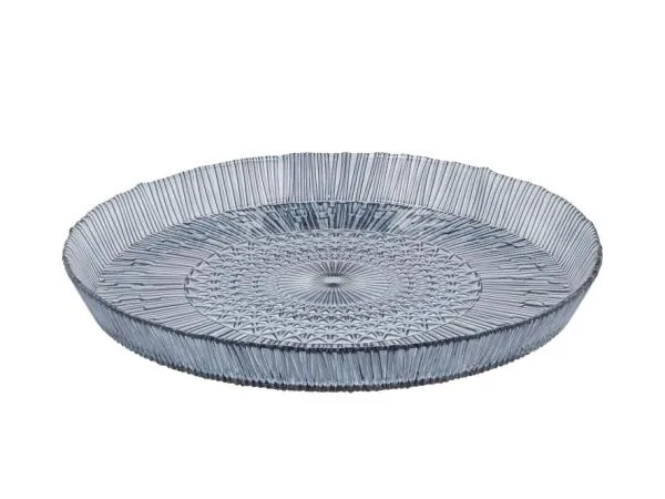 Bitz Kusintha Serveringsfad Ø30cm.- Blå