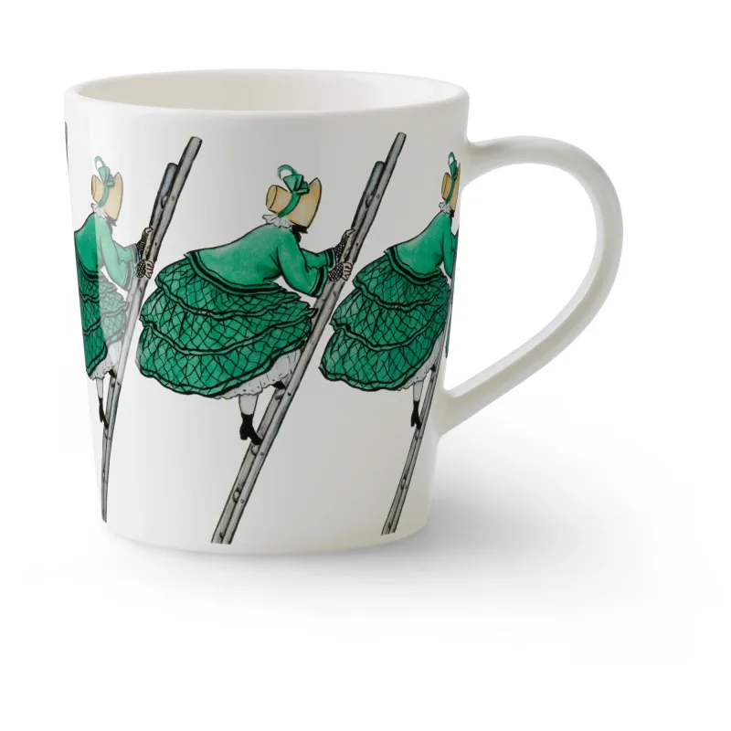 Design house stockholm Elsa Beskow, Aunt Green Krus med hank