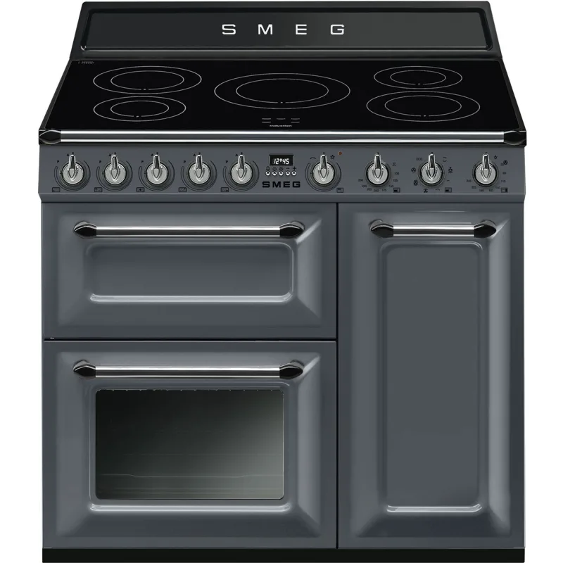 Smeg TR93IGR2 induktionskomfur, slate grey